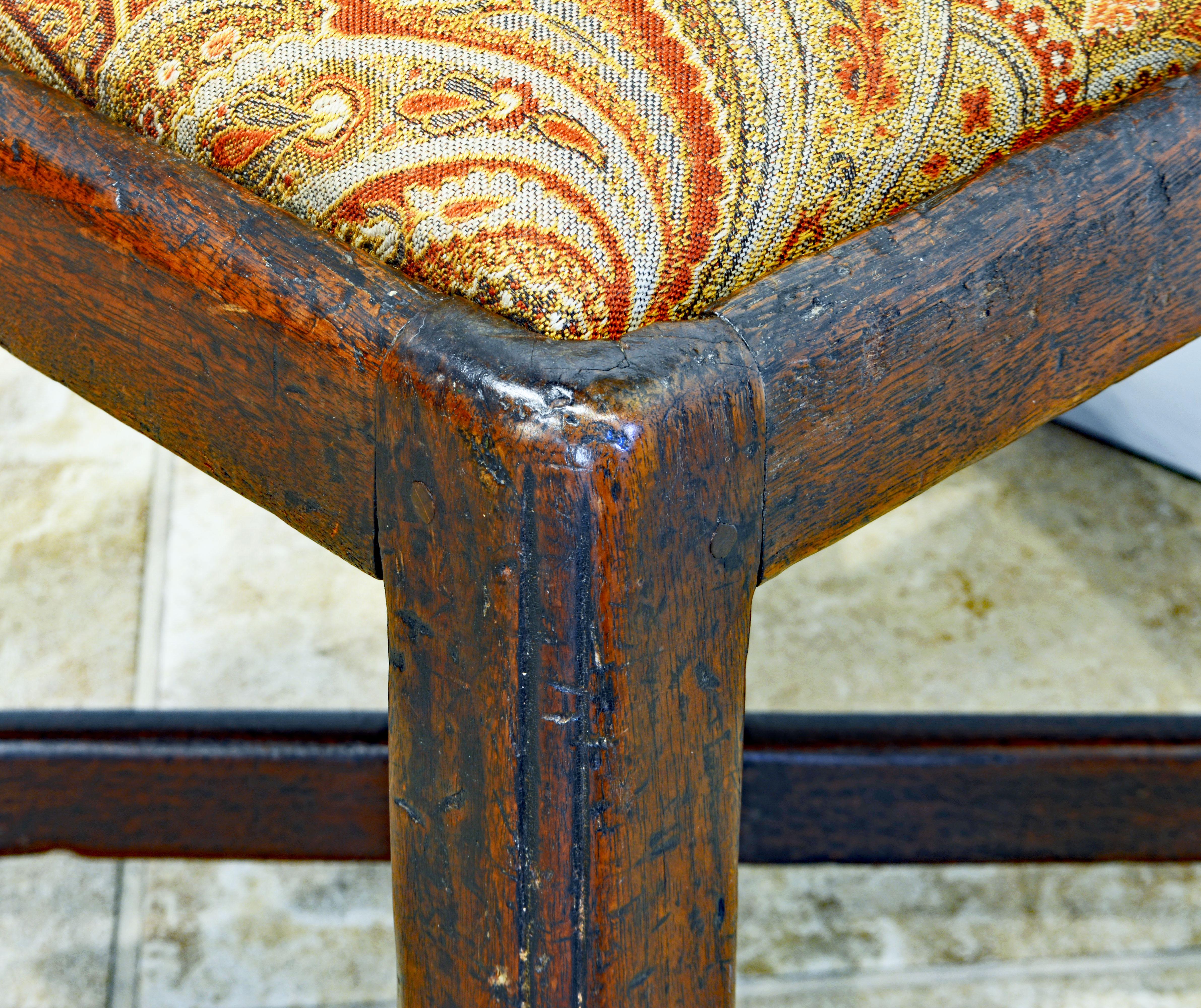 English George III Chippendale Carved Mahogany Corner Chair, Late 18th Century 3