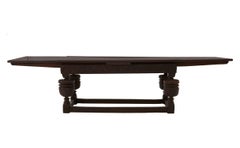 English George III Draw-Leaf Dining Table