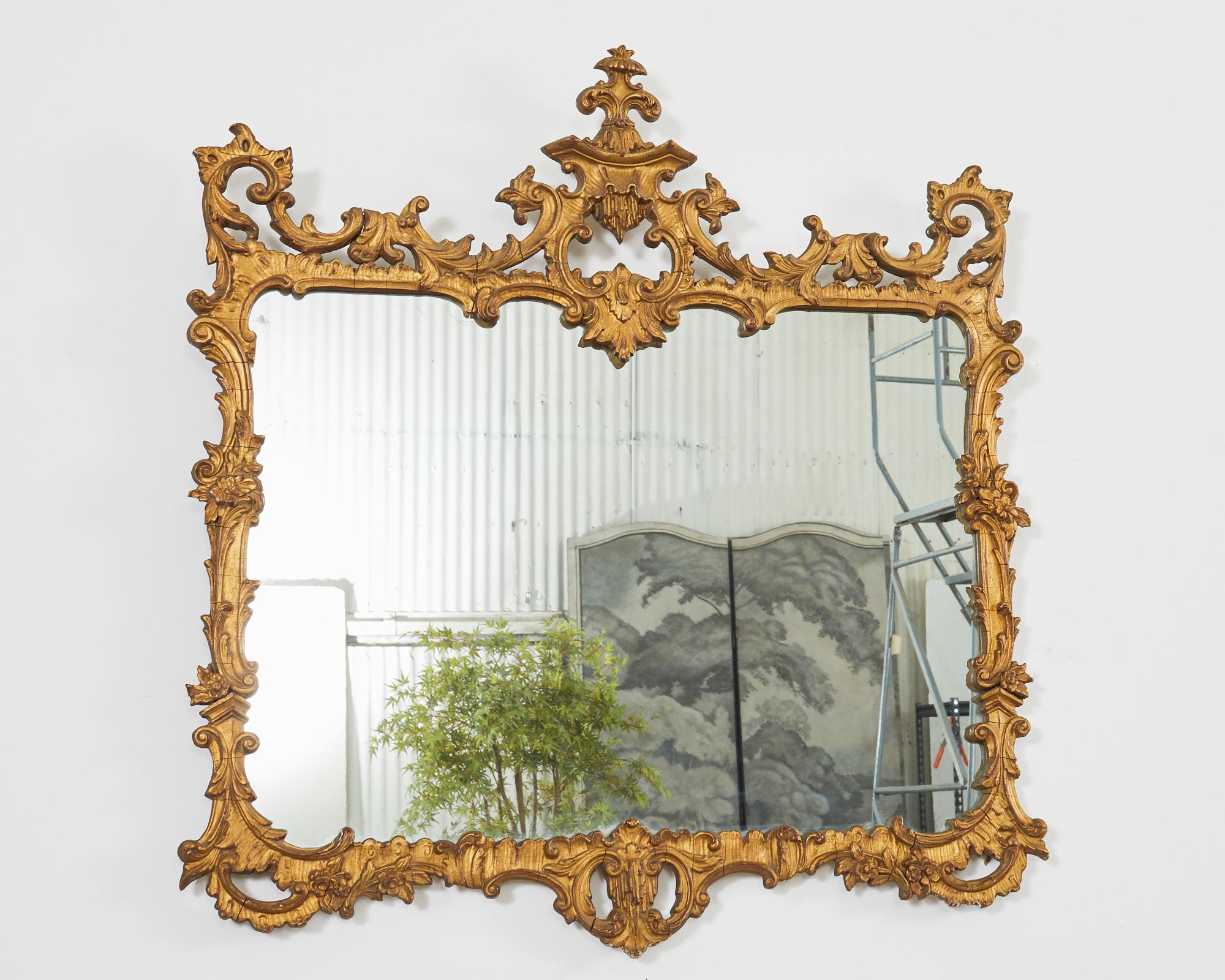 chinese chippendale mirror