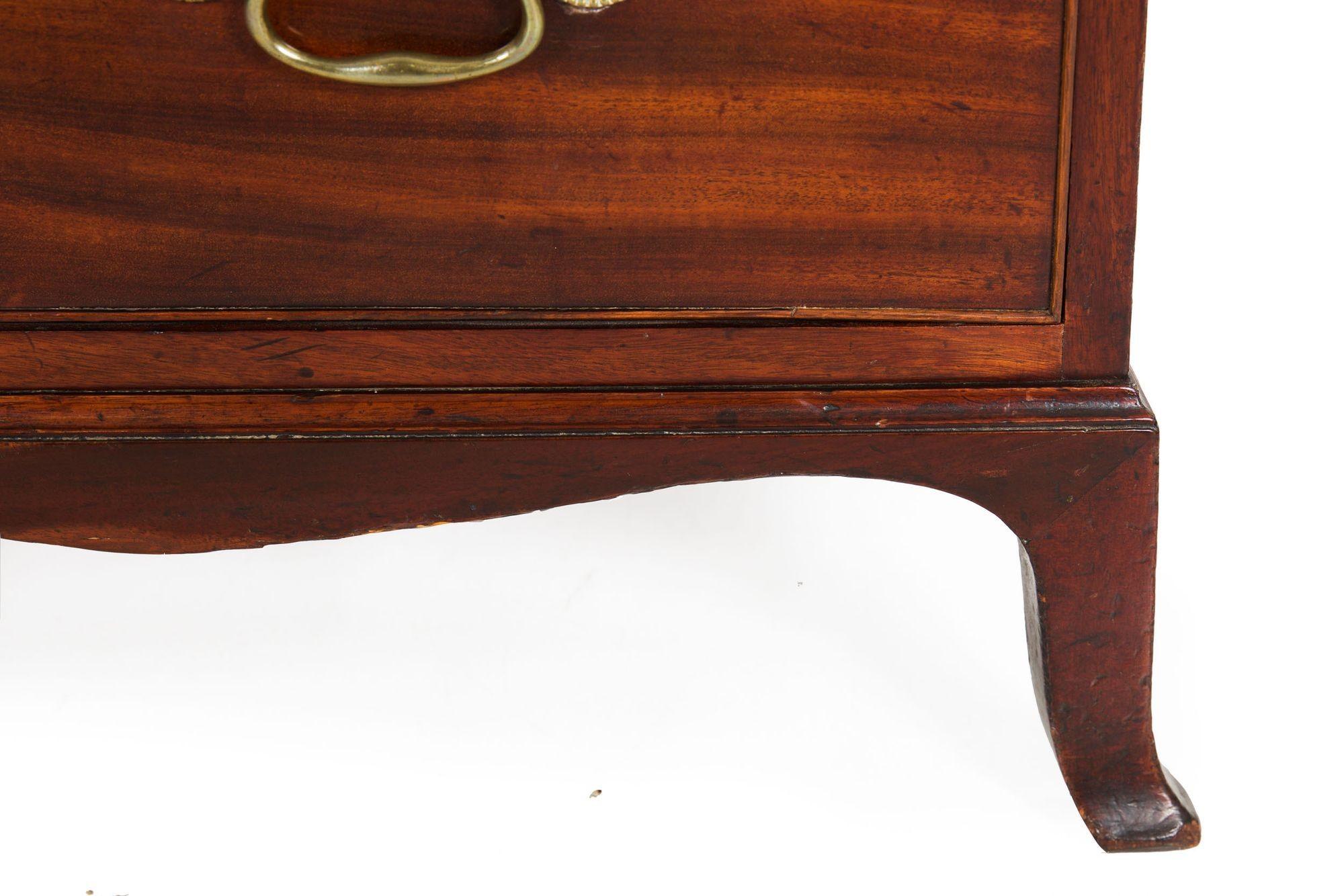 English George III Mahogany Antique Chest of Drawers Dresser circa 1790 15
