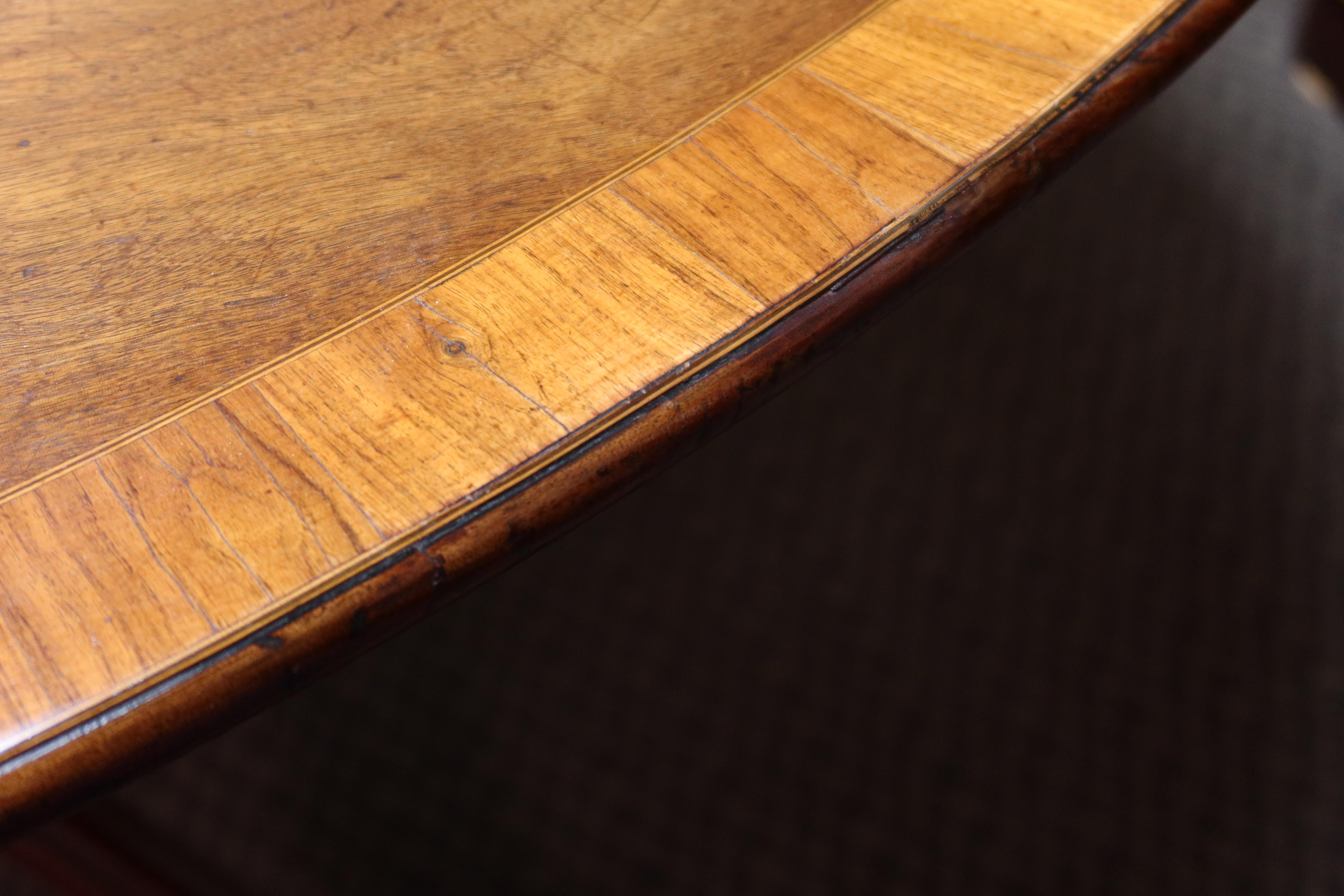 English George III Mahogany Breakfast Table Made by Gillows of Lancaster For Sale 1