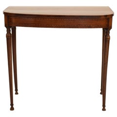 Englischer Konsolentisch aus Mahagoni im George-III-Stil, um 1780