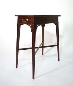 English George III Mahogany Kettle Stand or Occasional Table, circa 1780