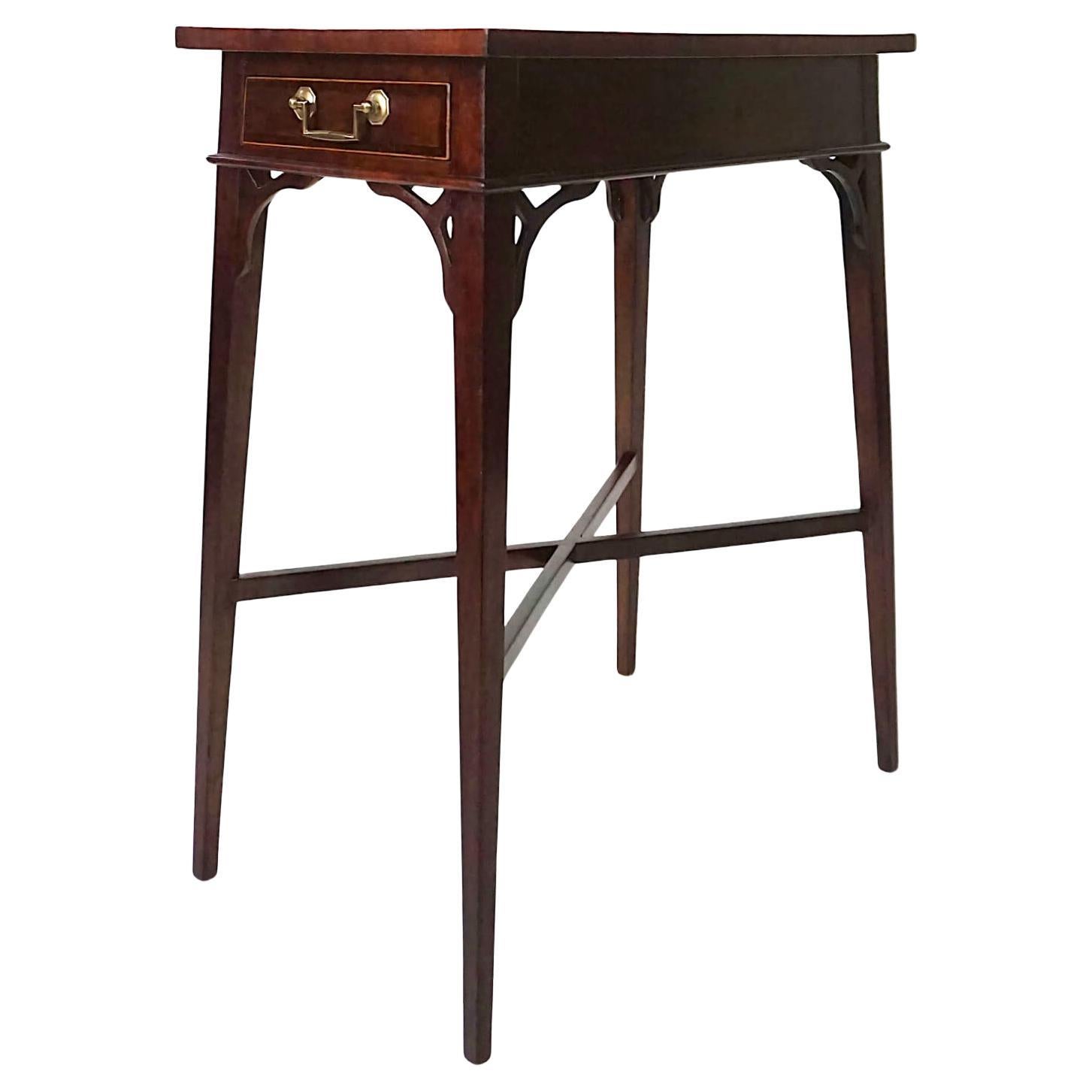 English George III Mahogany Kettle Stand or Occasional Table, circa 1780 For Sale