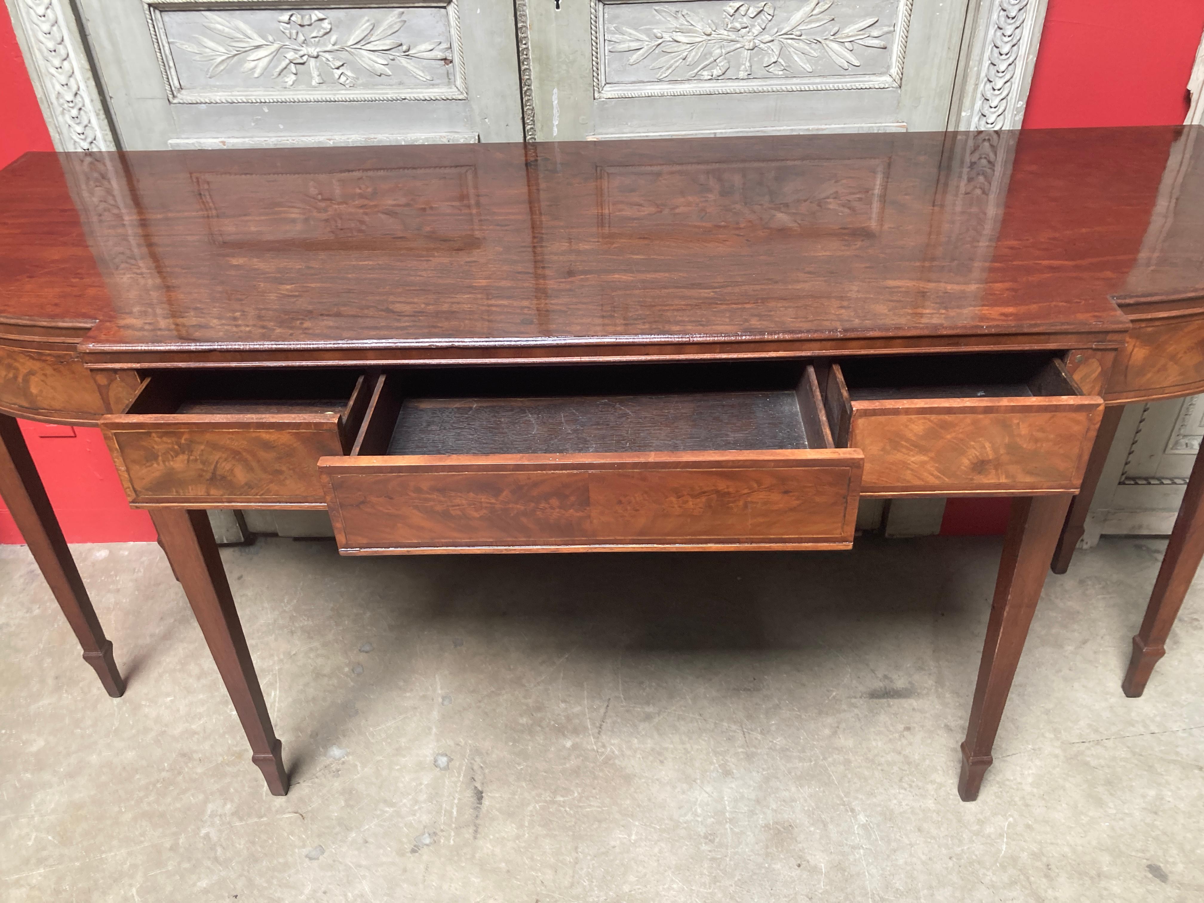 English George III Mahogany Sideboard 6