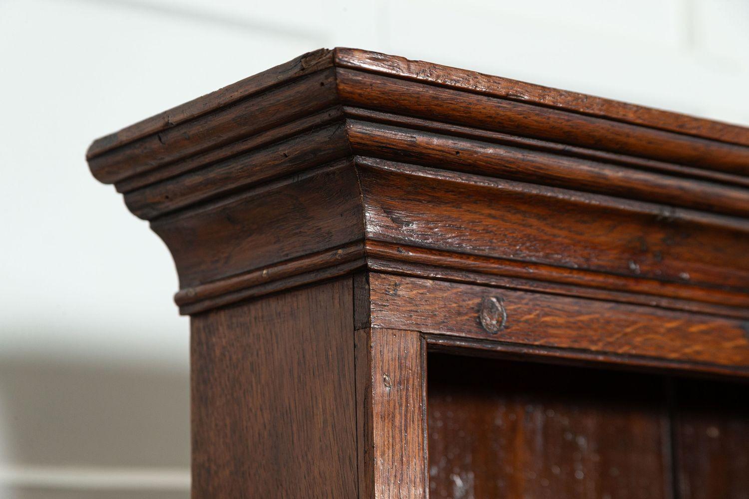 Comò inglese George III Oak in vendita 8