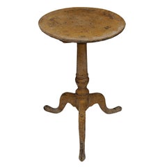 English George III Painted Tilt-Top Tripod Table, circa 1790