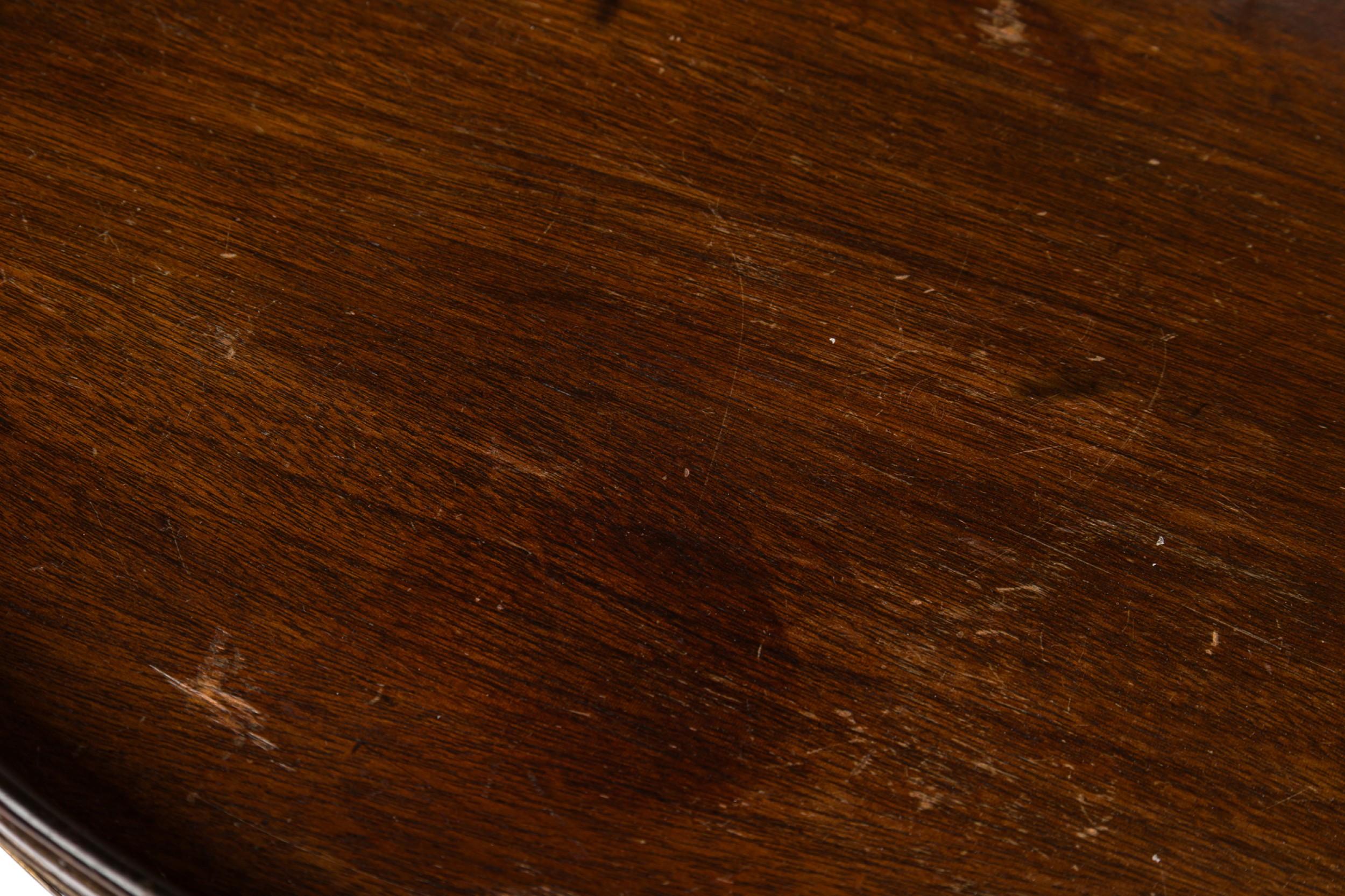 English George III Style Mahogany and Brass Banded 2 Handled Butlers Tray In condizioni buone in vendita a Queens, NY