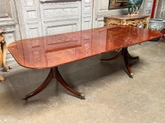 English George III Style Mahogany Dining Table