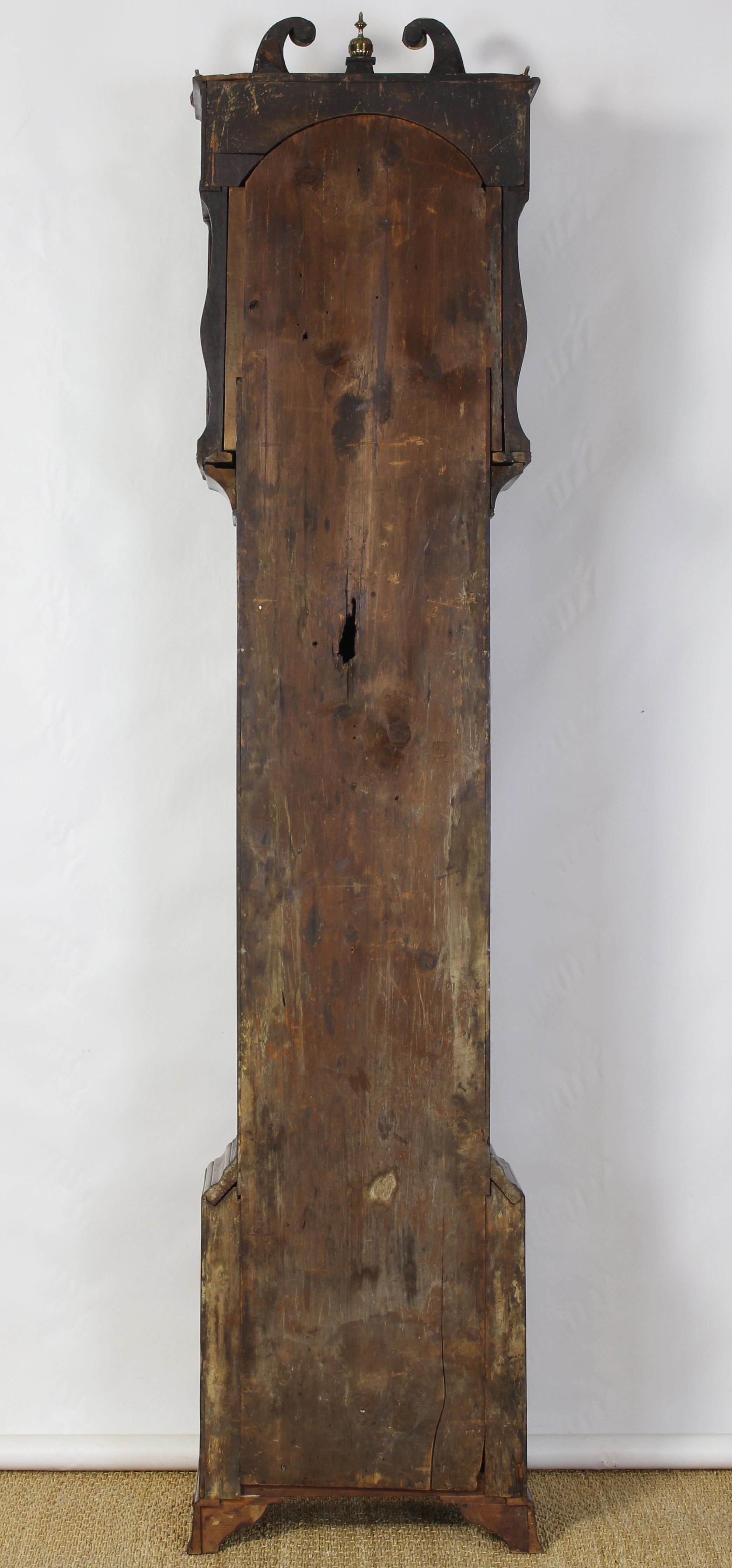 18th Century English George III Tall Case Clock