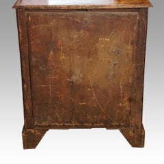 English George III Walnut Norfolk Chest, circa 1760