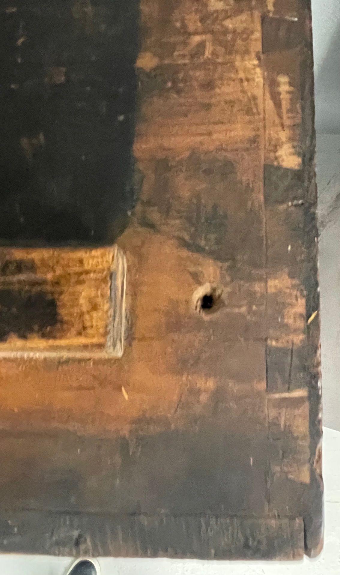 Armoire de presse anglaise George lll, en loupe d'acajou, 1815 en vente 8