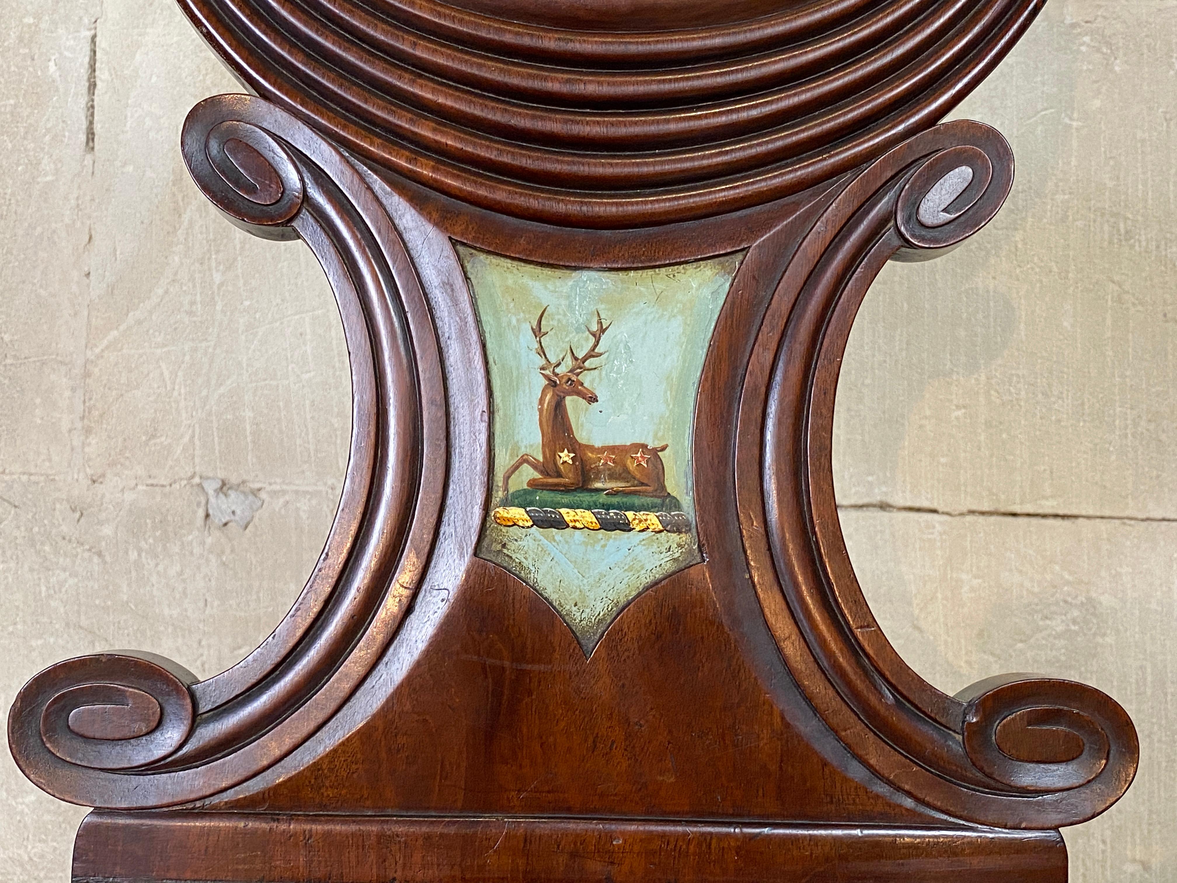 Sedie da sala georgiane inglesi attribuite a Gillows, circa 1810 In condizioni buone in vendita a Cheltenham, GB