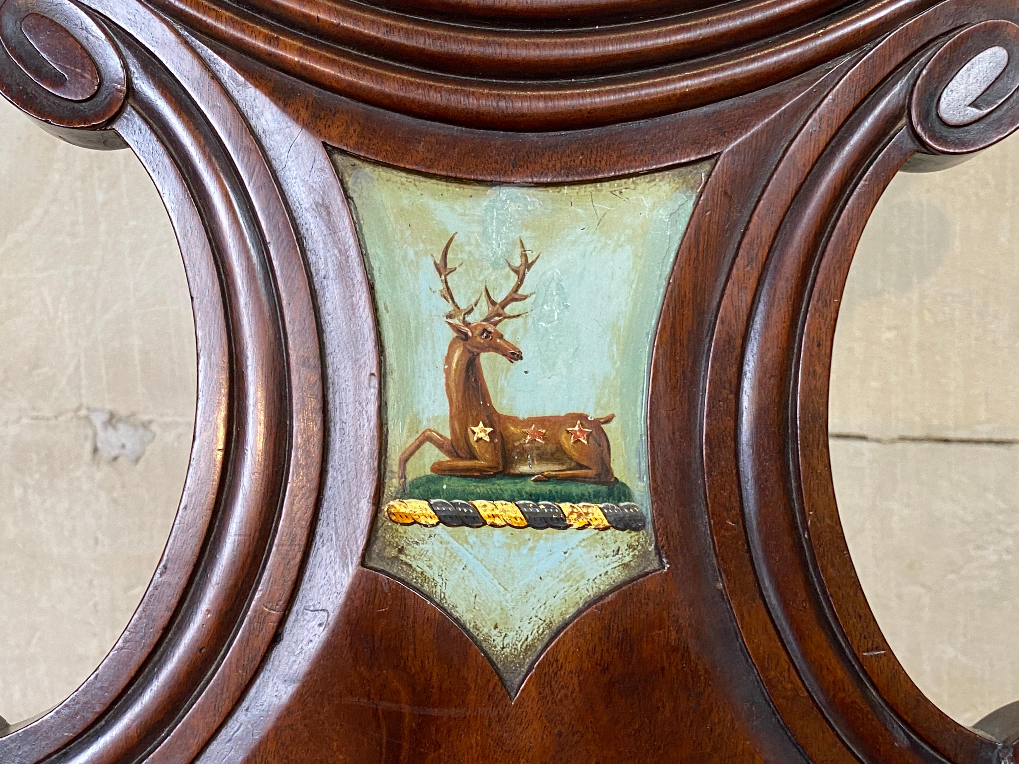 XIX secolo Sedie da sala georgiane inglesi attribuite a Gillows, circa 1810 in vendita
