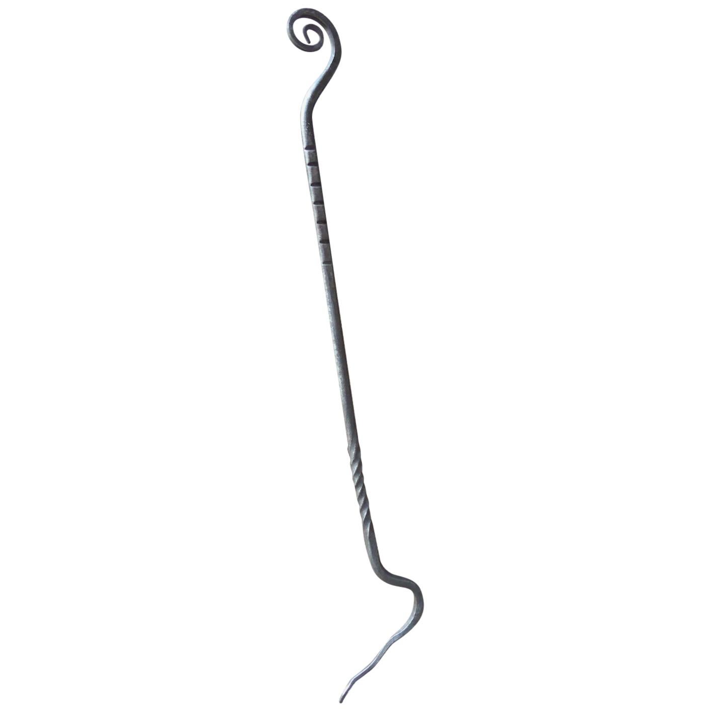 English Fire Poker, Fireplace Poker, 18th19th Century at 1stDibs