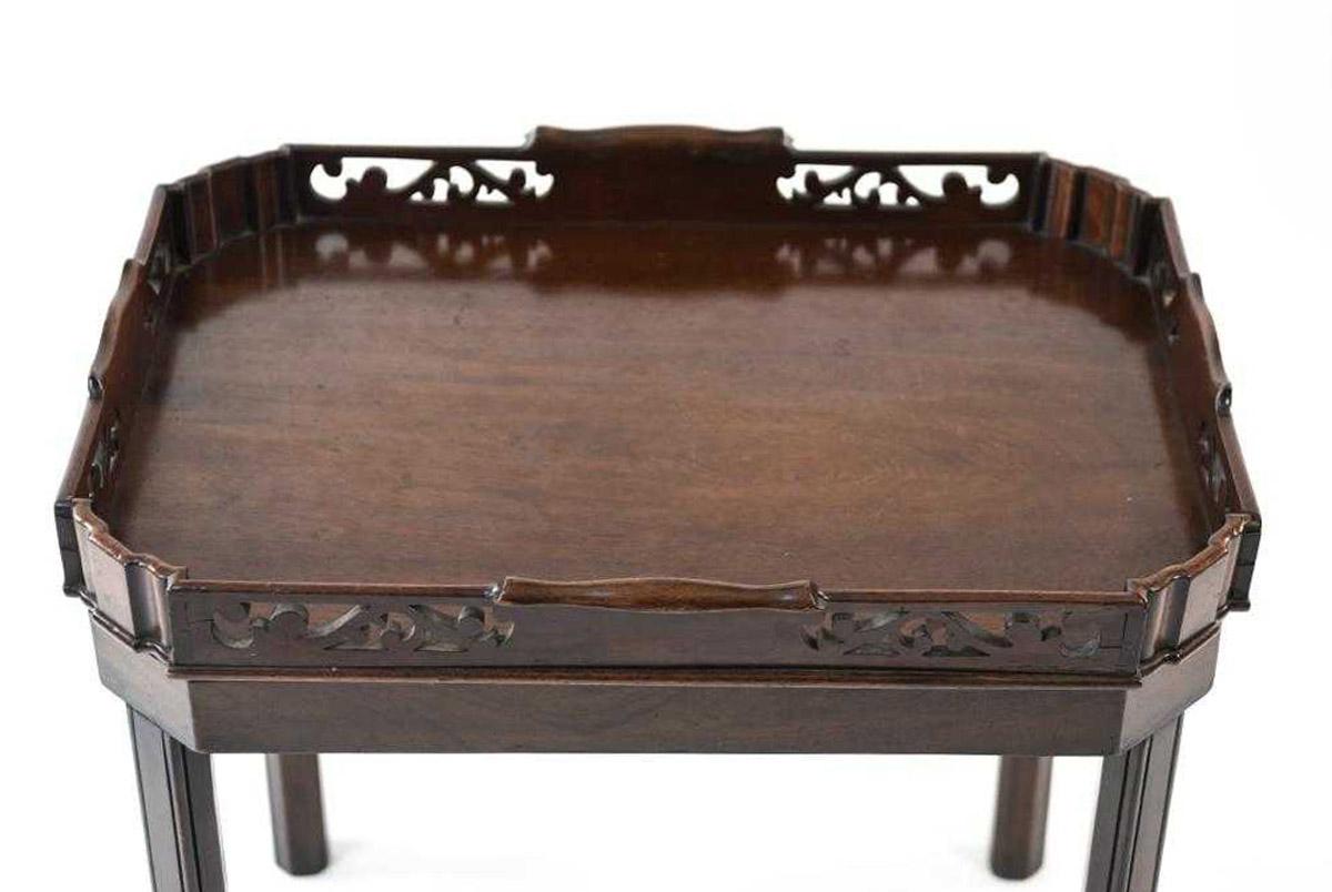 mahogany tray table