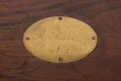 English Georgian Mahogany Campaign Chest