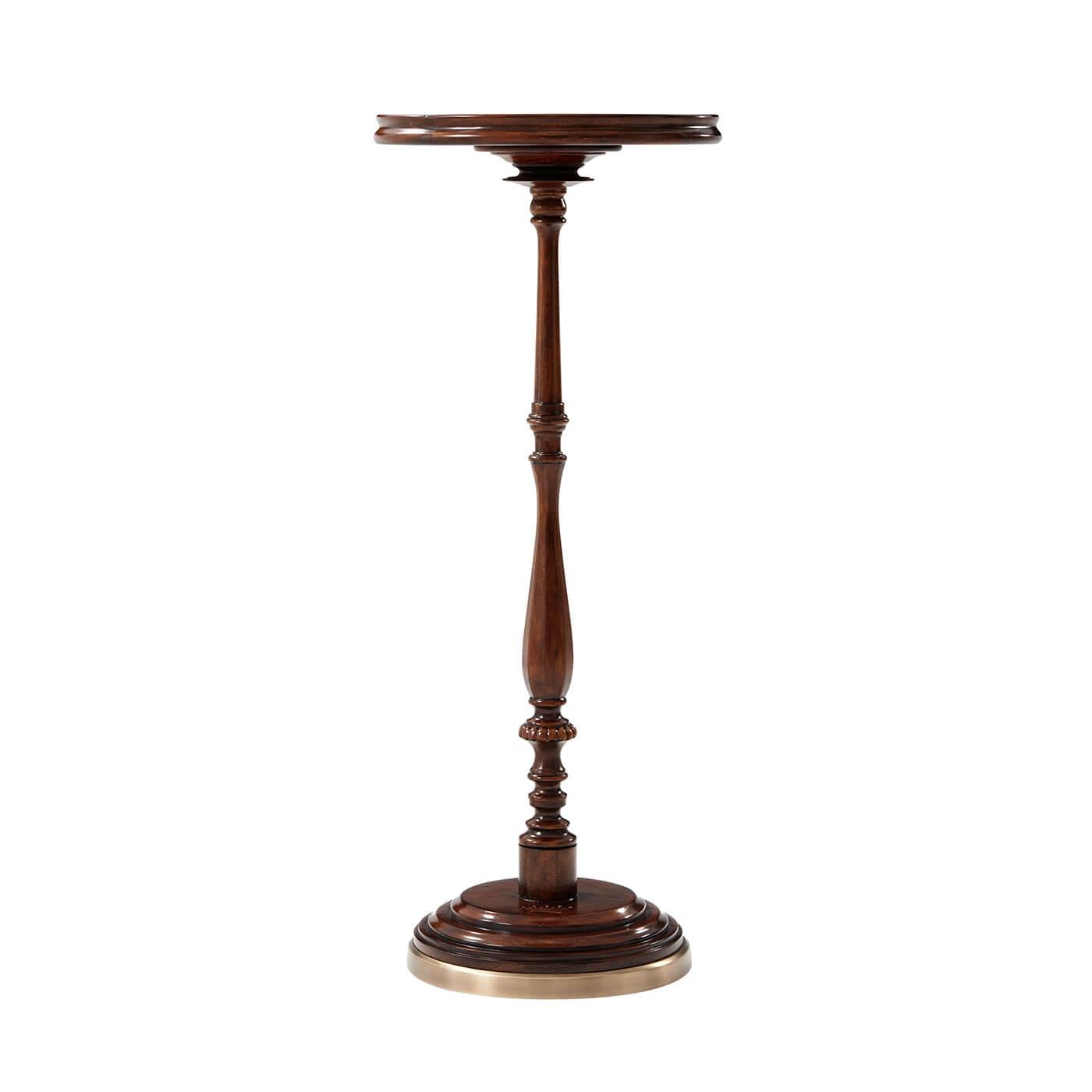 English Georgian Mahogany Candle Stand In New Condition For Sale In Westwood, NJ