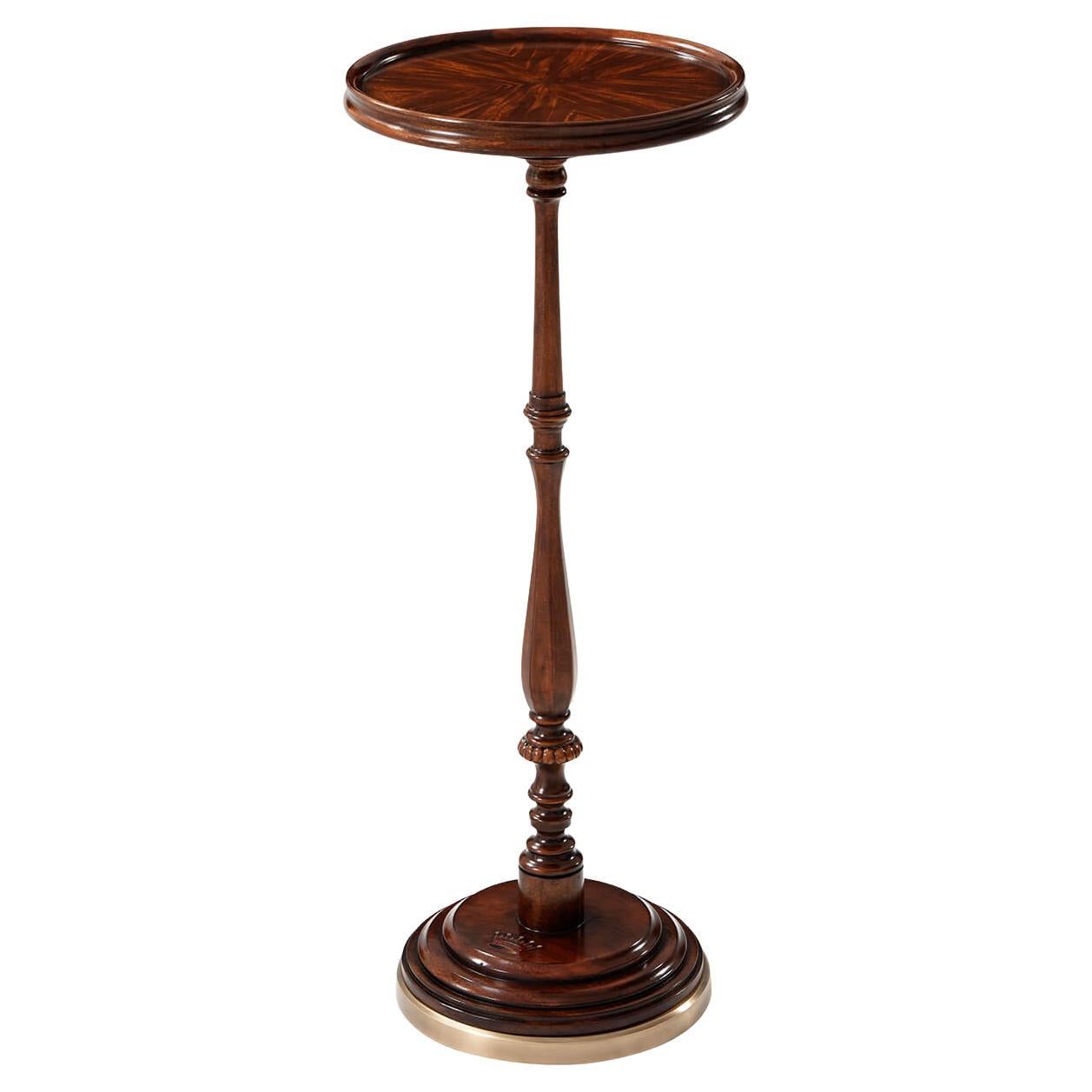 English Georgian Mahogany Candle Stand