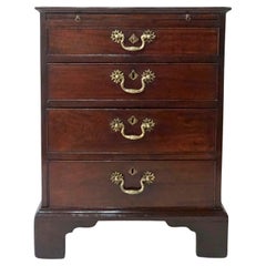 English Georgian Mahogany 'Pedestal' Form Bachelor's Chest, circa 1760