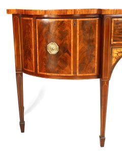 English Georgian Mahogany Sideboard