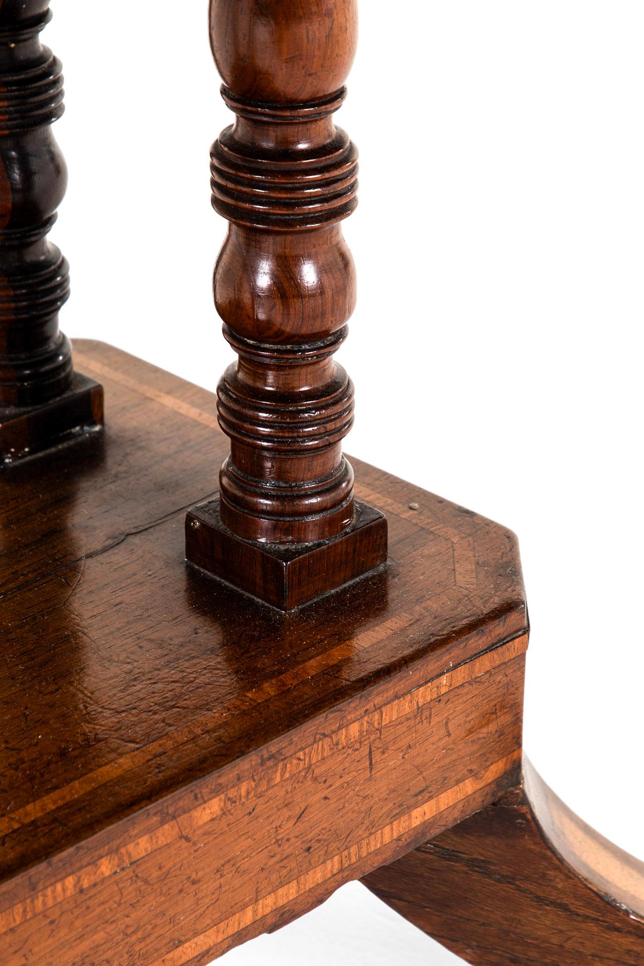 English Georgian Mahogany Sofa Table For Sale 10