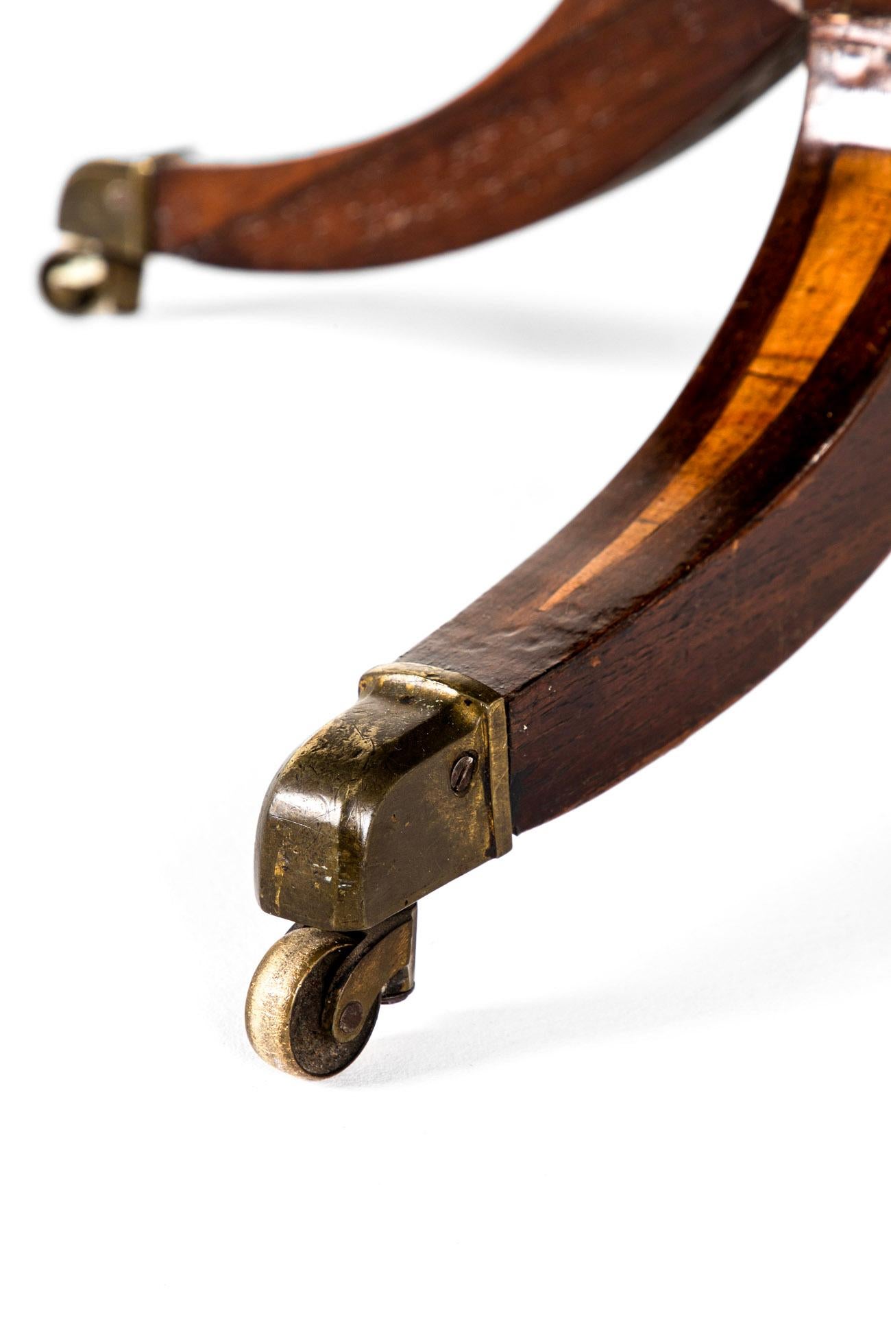 English Georgian Mahogany Sofa Table For Sale 11