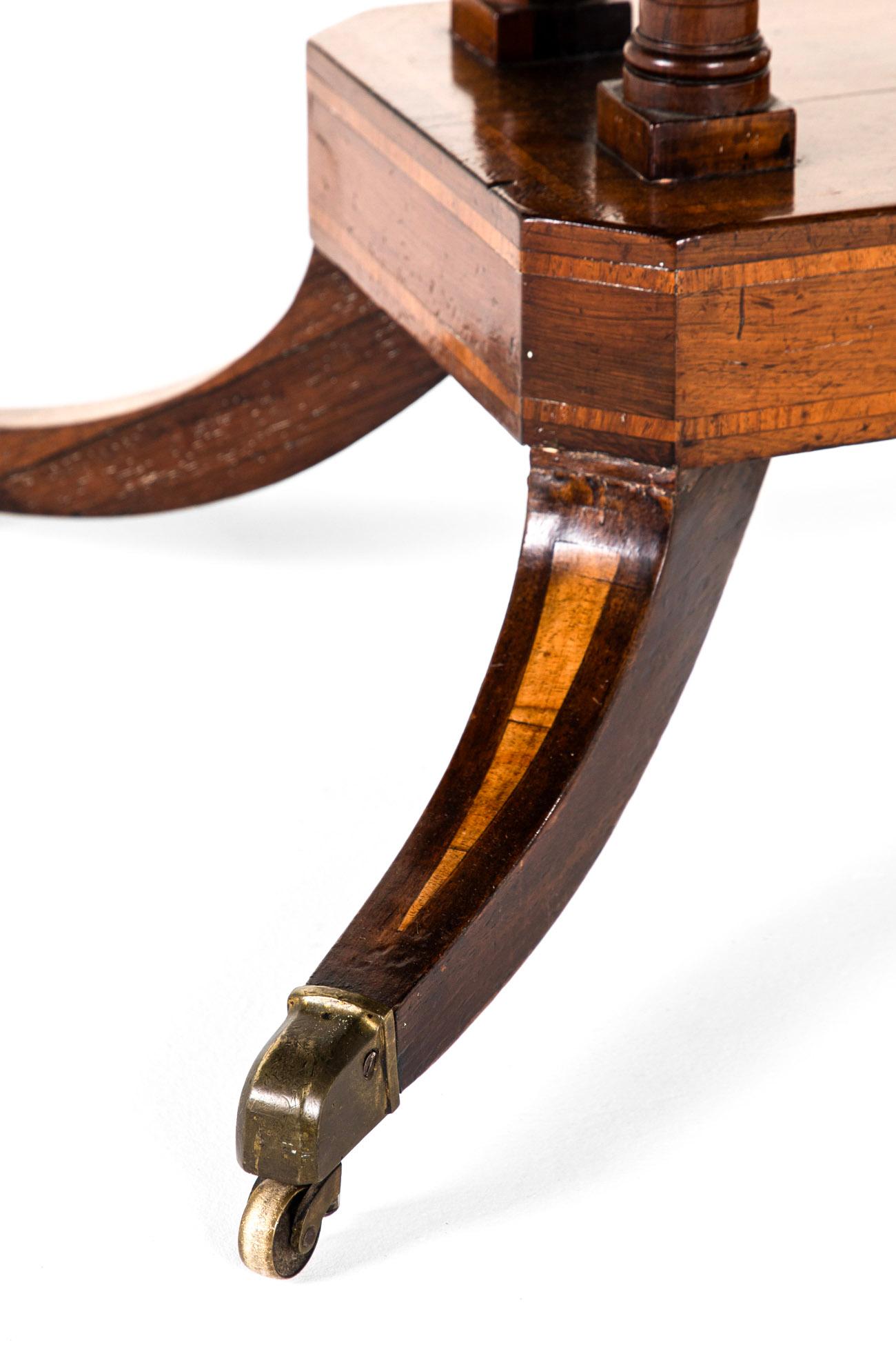 English Georgian Mahogany Sofa Table For Sale 12