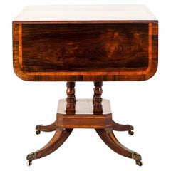 Antique English Georgian Mahogany Sofa Table