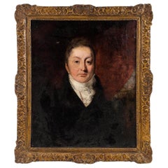 English Georgian Male Portrait