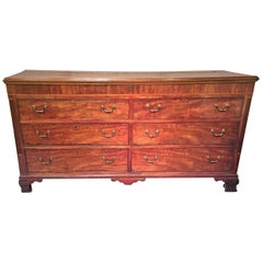 English Georgian  Multiple Drawer Mule Chest
