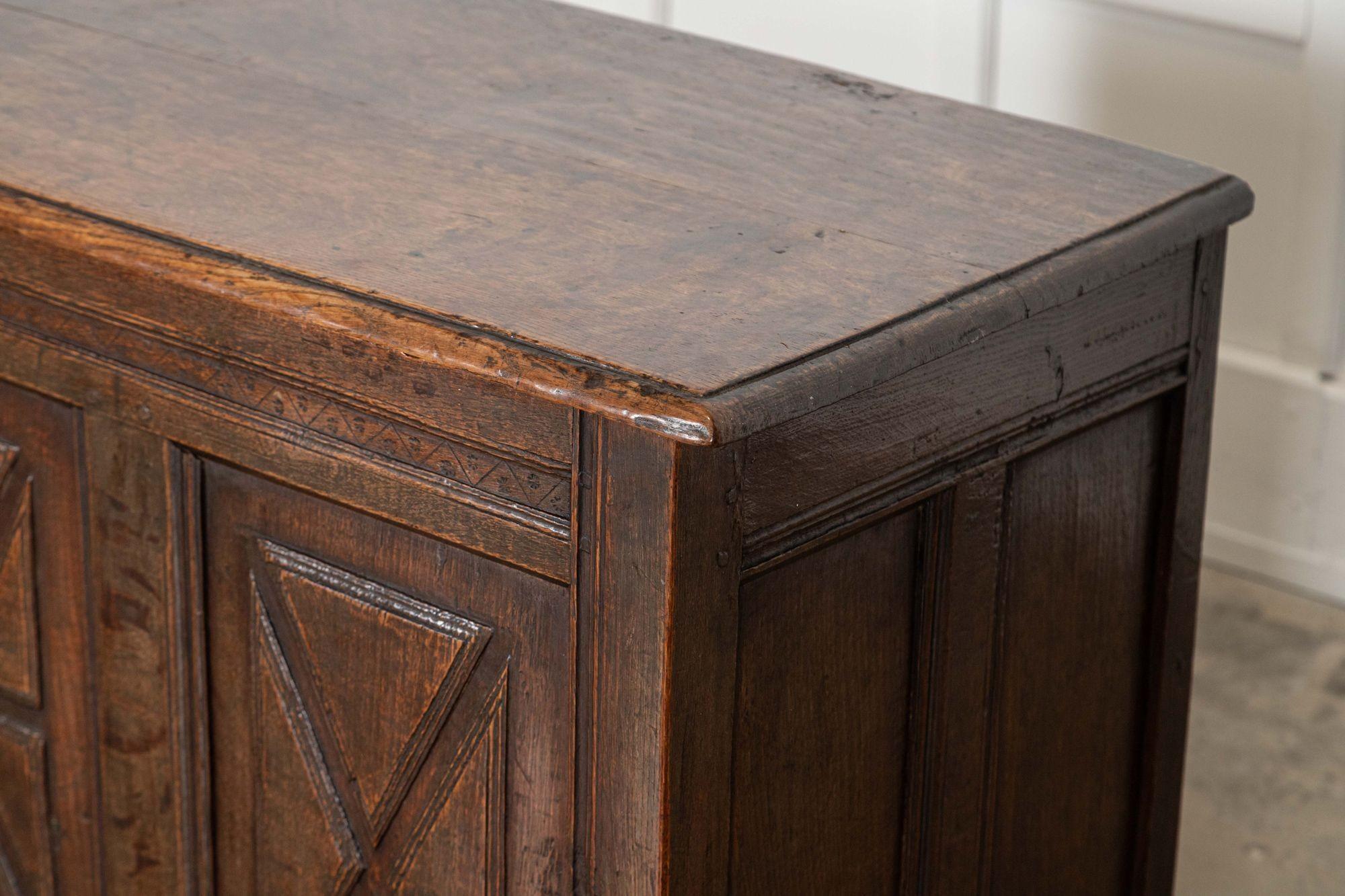 Cofre Georgiano Inglés de Roble en venta 7