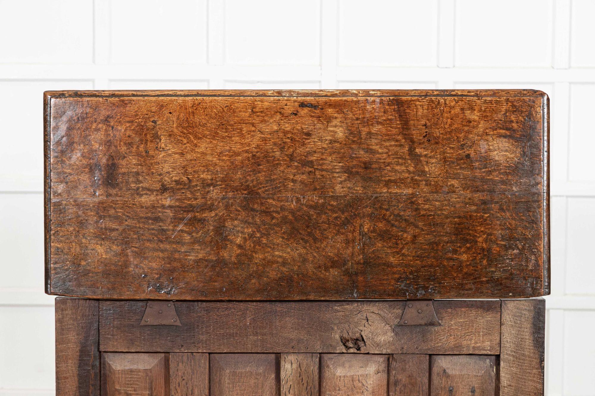 Cofre Georgiano Inglés de Roble en venta 11