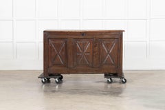 English Georgian Oak Coffer