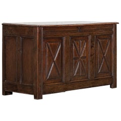 English Georgian Oak Coffer