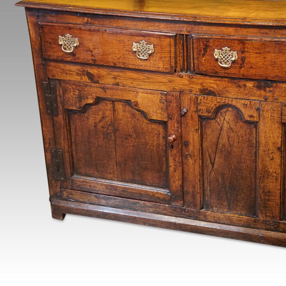 English oak dresser base at 1stDibs