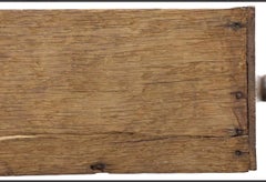 Antique Late 18th Century English Georgian Oak Box on Stand