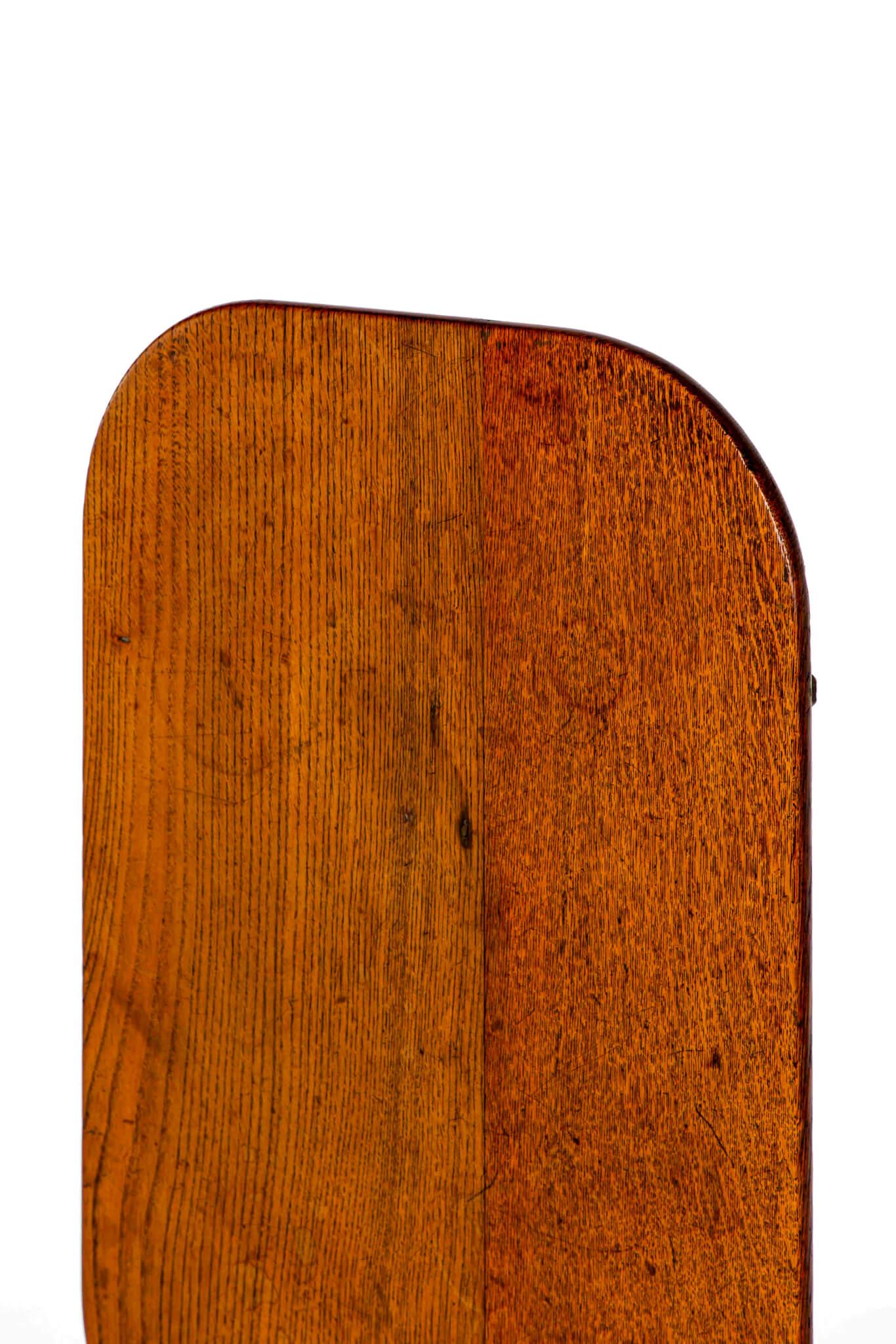 English Georgian Oak Tripod Table For Sale 4