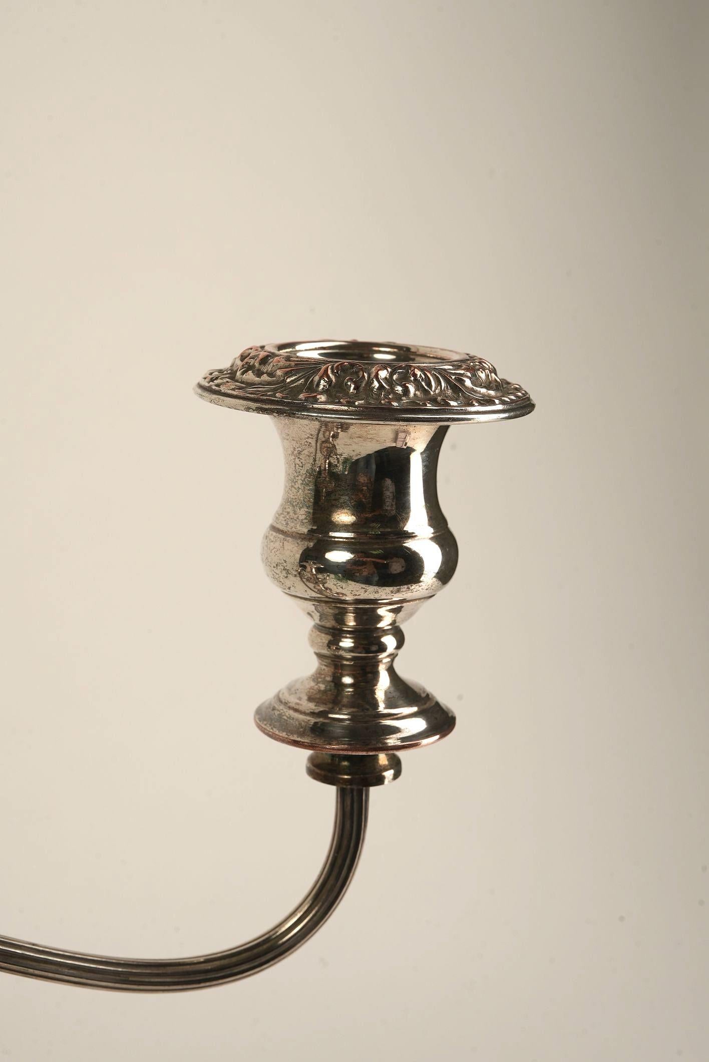 English Georgian Old Sheffield Candelabra For Sale 3