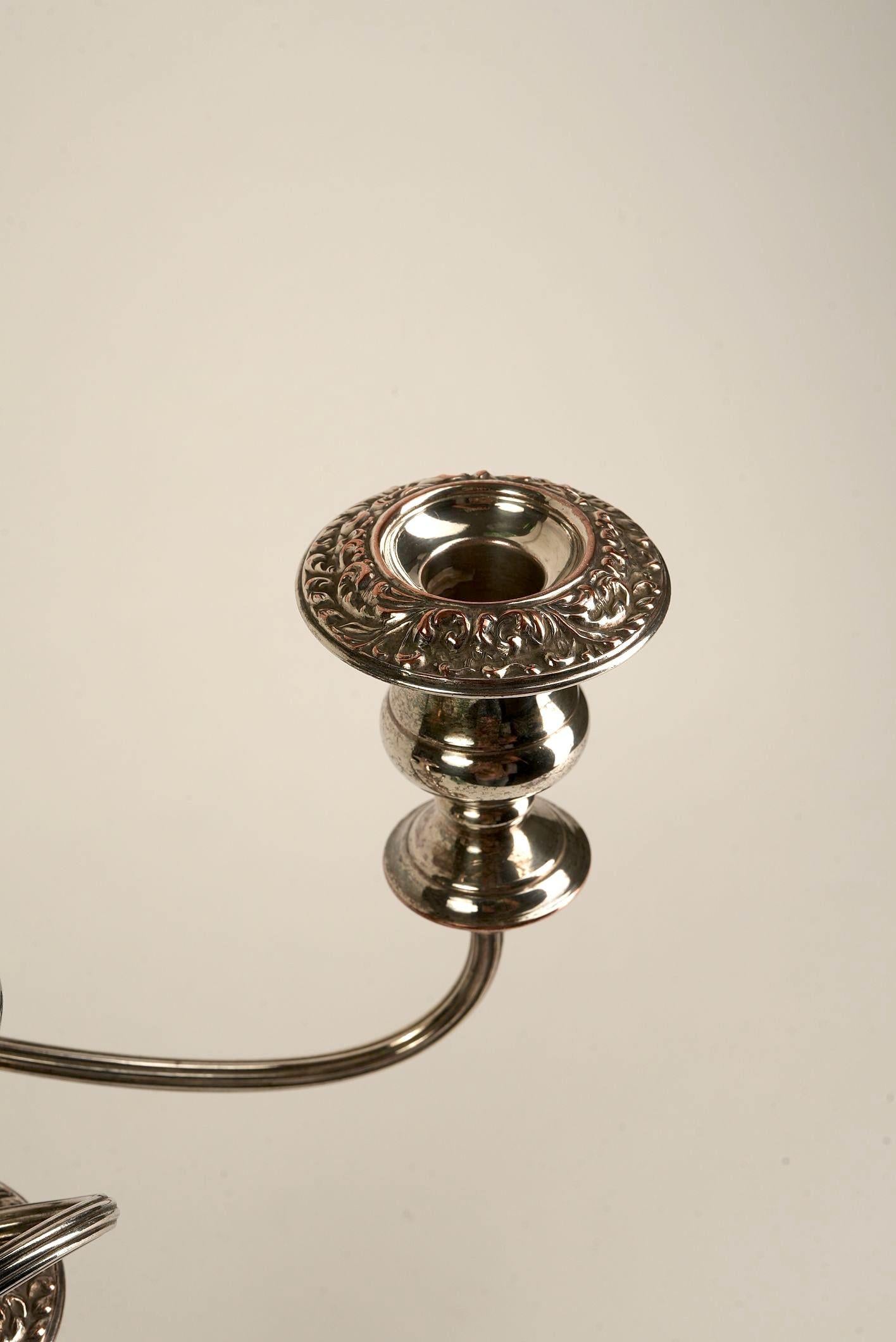 English Georgian Old Sheffield Candelabra For Sale 4