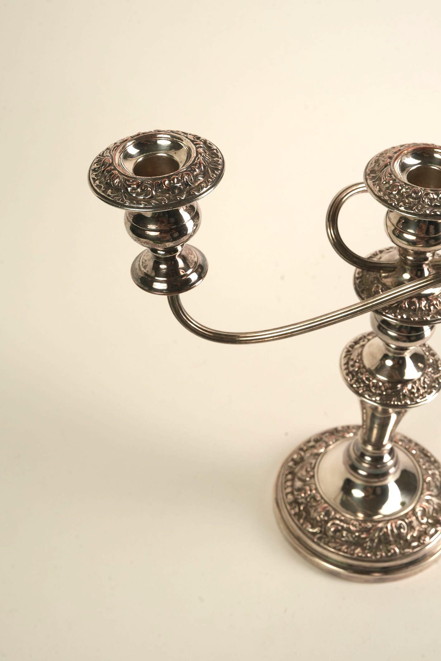 English Georgian Old Sheffield Candelabra For Sale 1