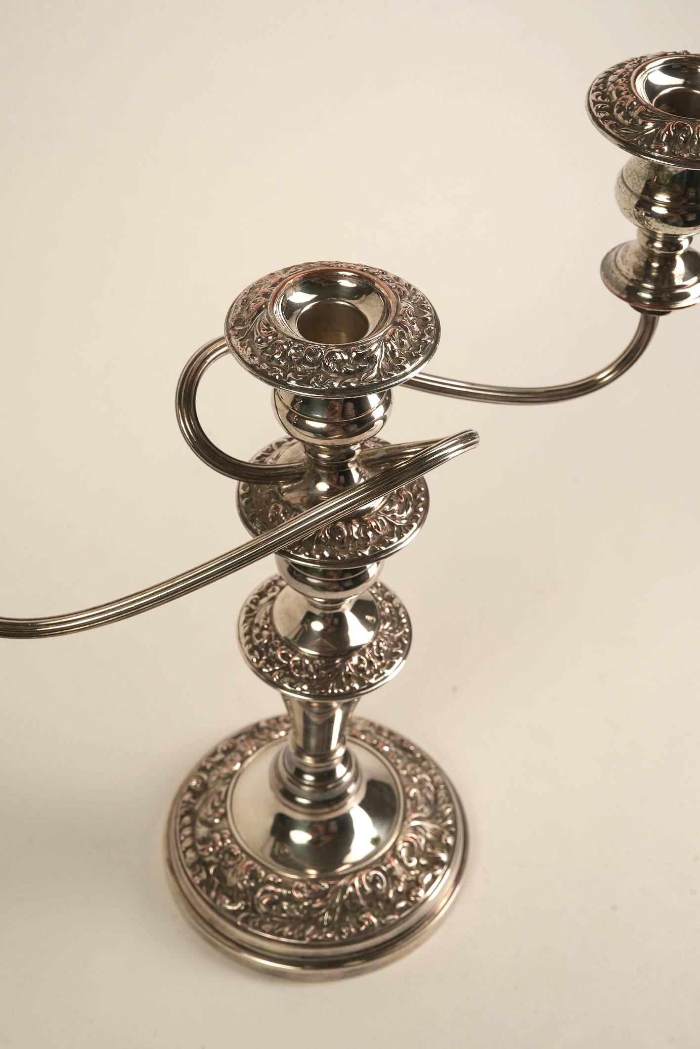 English Georgian Old Sheffield Candelabra For Sale 2