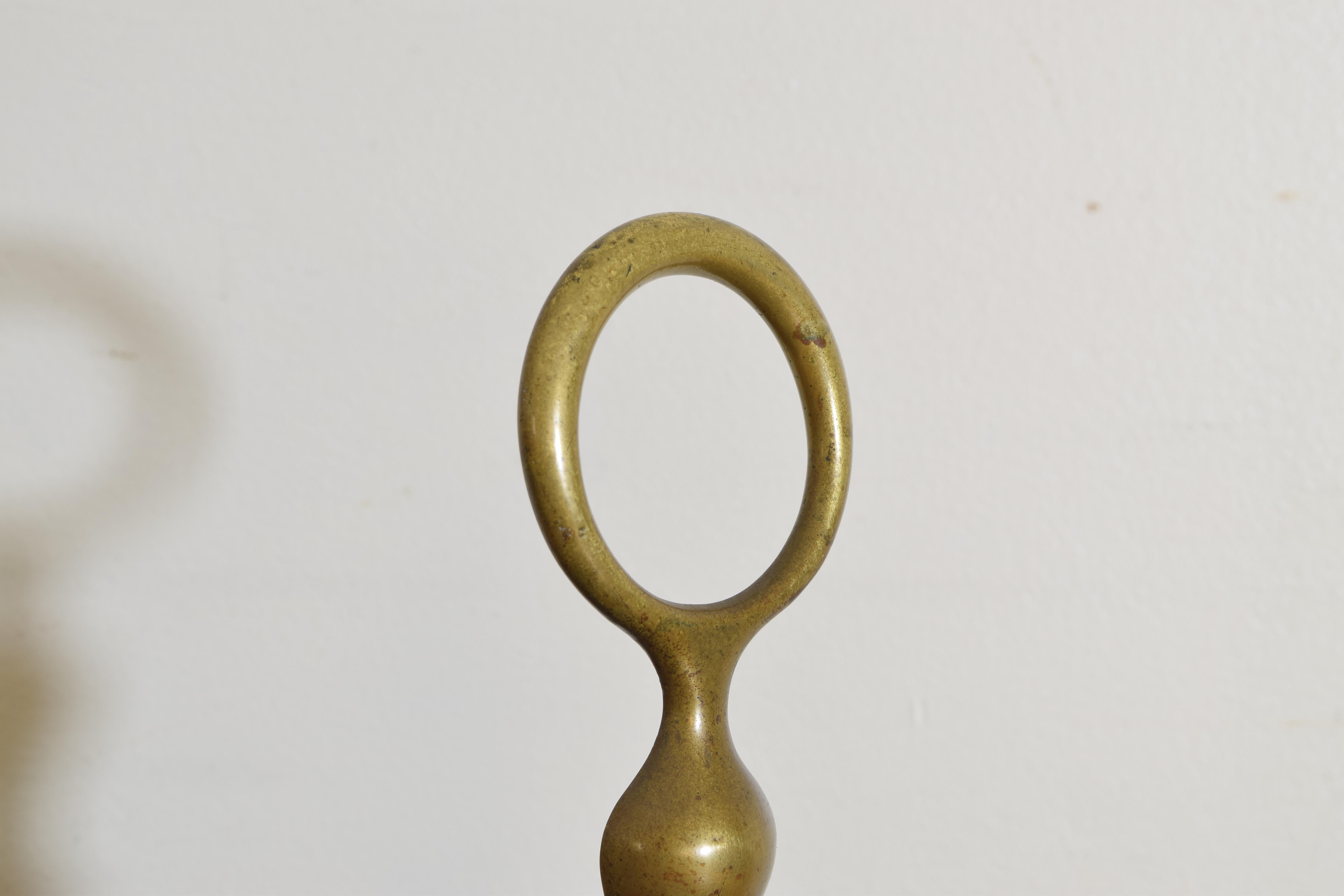 English Georgian Period Brass Doorstop, circa 1820 1