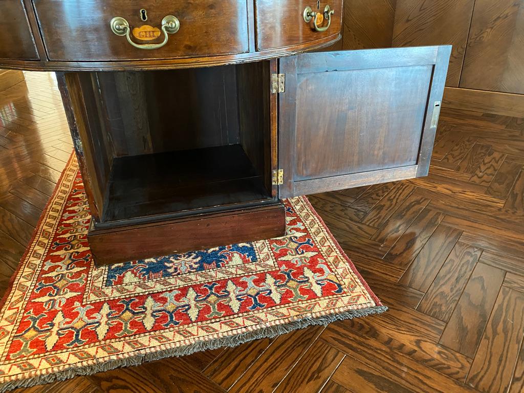 English Georgian Period Mahogany Rent Table / Desk For Sale at 1stDibs