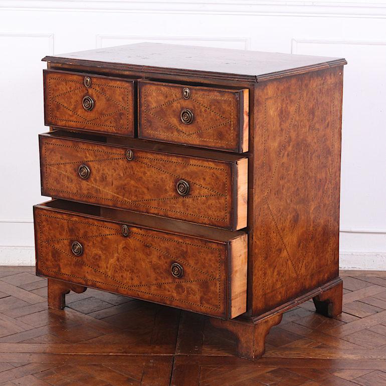 Early 20th Century English Georgian-Revival Chest of Drawers