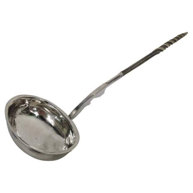 Antique English Georgian Sterling Shell Ladle, Hallmarked, 5.5 T.O ...