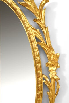 English Georgian Style '19th-20th Century' Gilt Wall Mirror