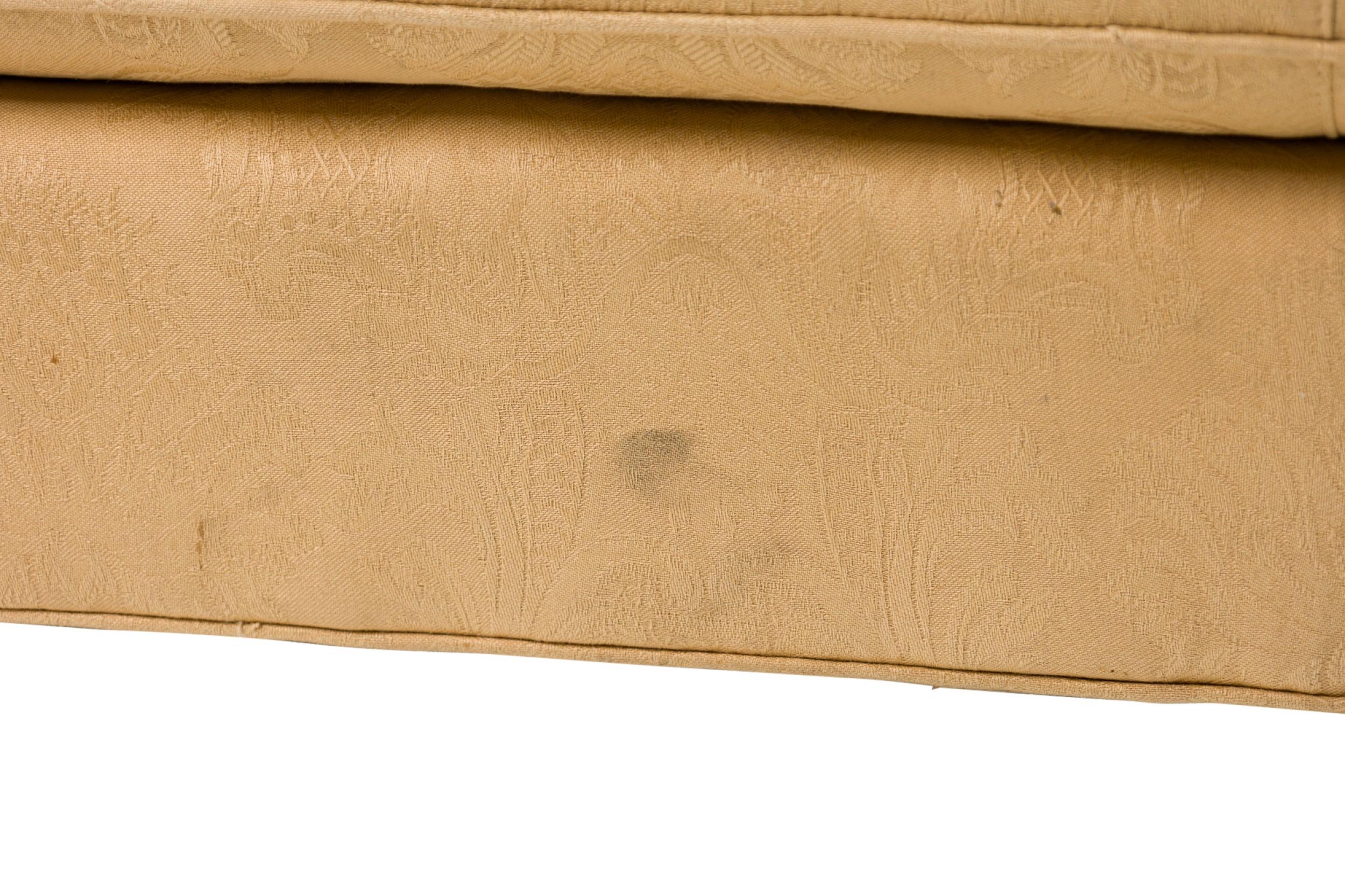 Loveseat inglés estilo georgiano beige en venta 4