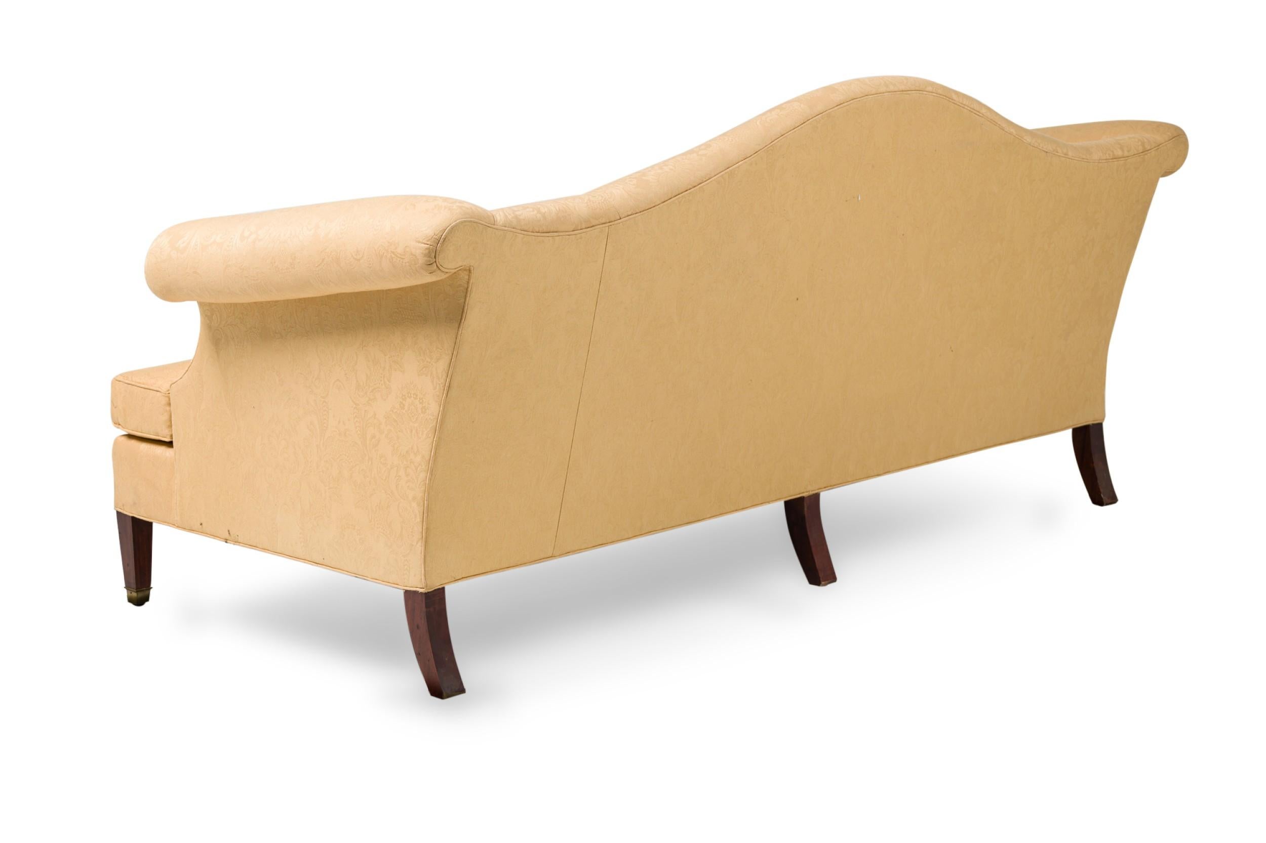 Loveseat inglés estilo georgiano beige Británico en venta