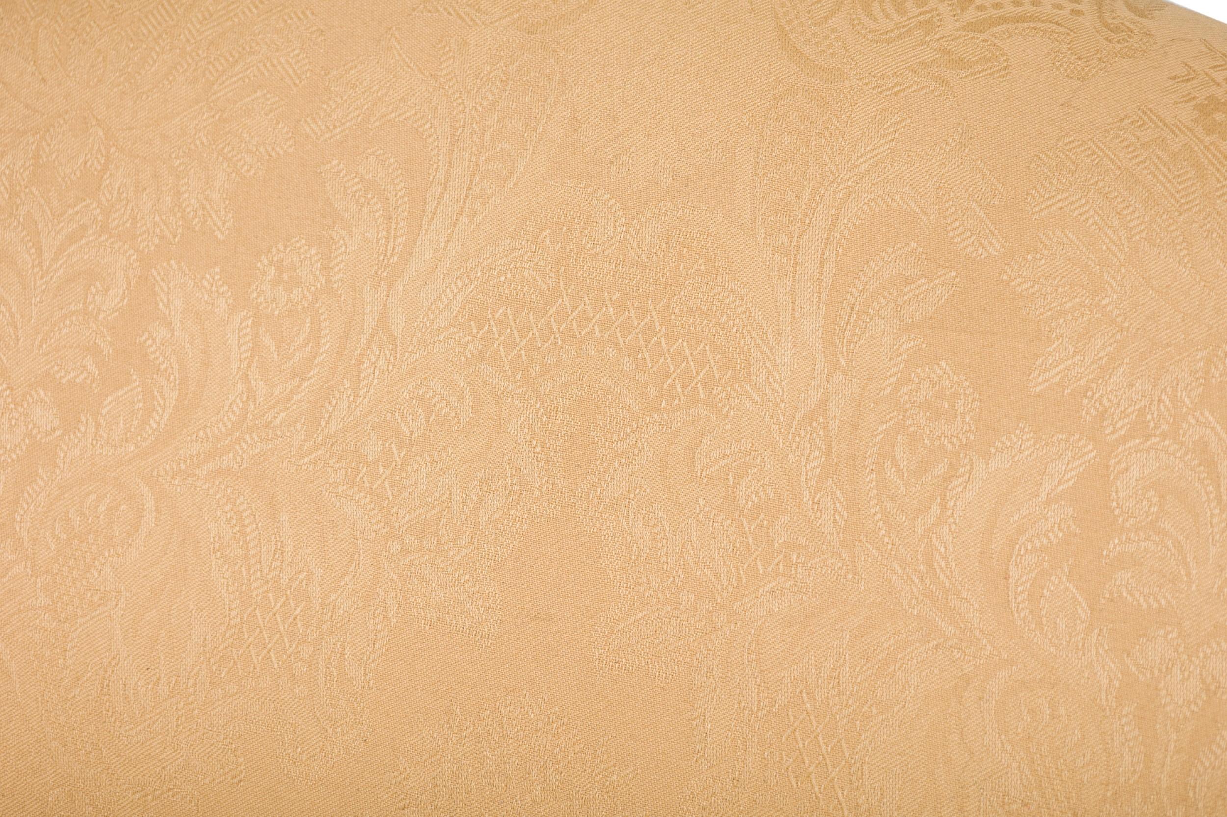 Loveseat inglés estilo georgiano beige en venta 2